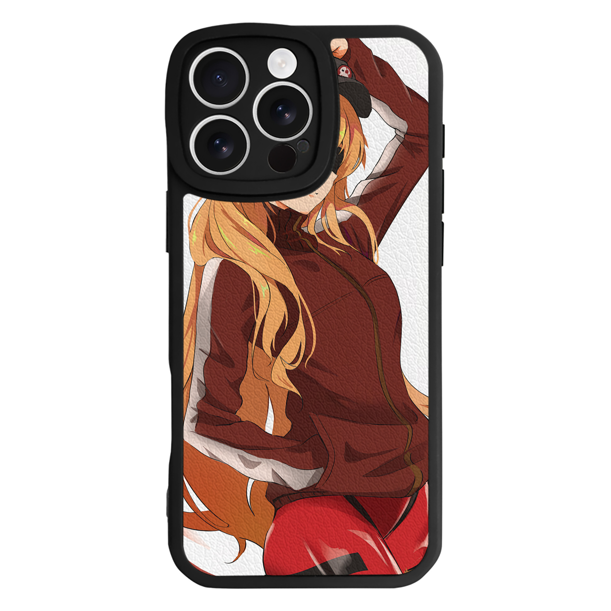（画像用） EVA 新世紀エヴァンゲリオン 【iPhone 16シリーズ対応】シリコンスマホケース（レザー調） 材質：シリコン